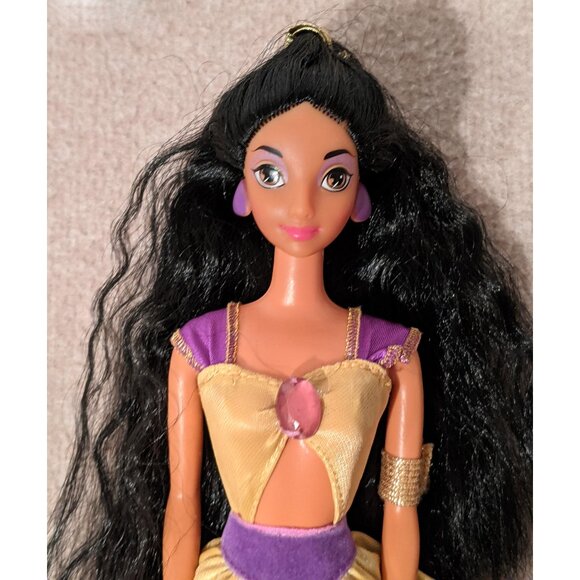 Barbie Other - Barbie Doll with Purple and Yellow Outfit